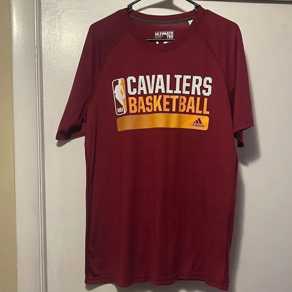 Adidas Cavaliers Basketball Tshirt large